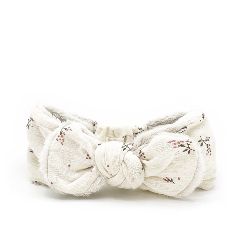 Babyshower - Turban polaire Bébé 0-1 mois - Roseberry