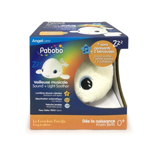 Pabobo - Peluche veilleuse Béluga