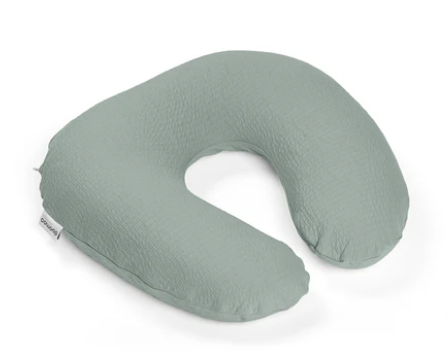 Doomoo - Housse pour Coussin d’Allaitement Softy - Tetra Green