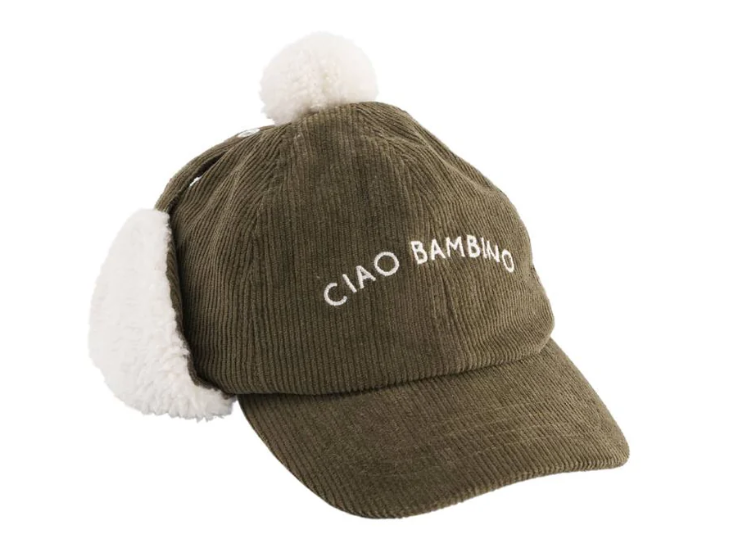 Chamaye - Chapka cap Cia Bambino - Kaki - 9/24mois