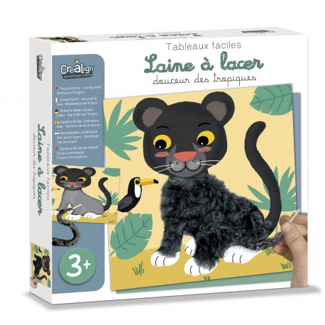 Crealign' - Laine à lacer - Douceur des tropiques - 3 ans +