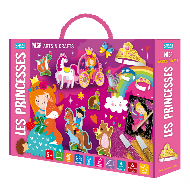 Sassi - Méga arts &amp; crafts - Les princesses