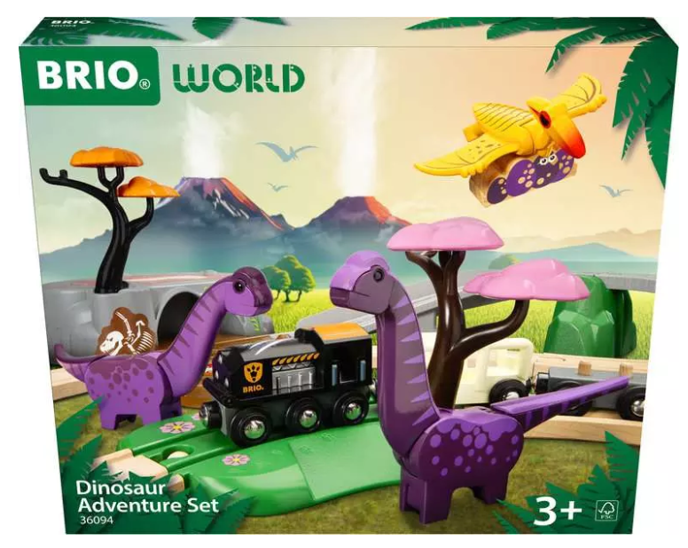 Brio - Circuit d'aventure dinosaure - 3 ans +