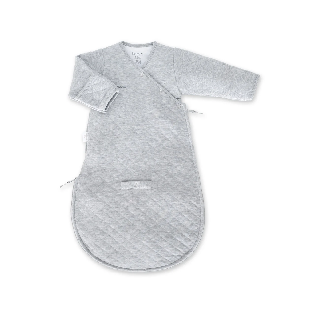 Bemini - Magic Bag 1-4M Pady Quilted Jersey - Tog 1,5 - Mix Grey