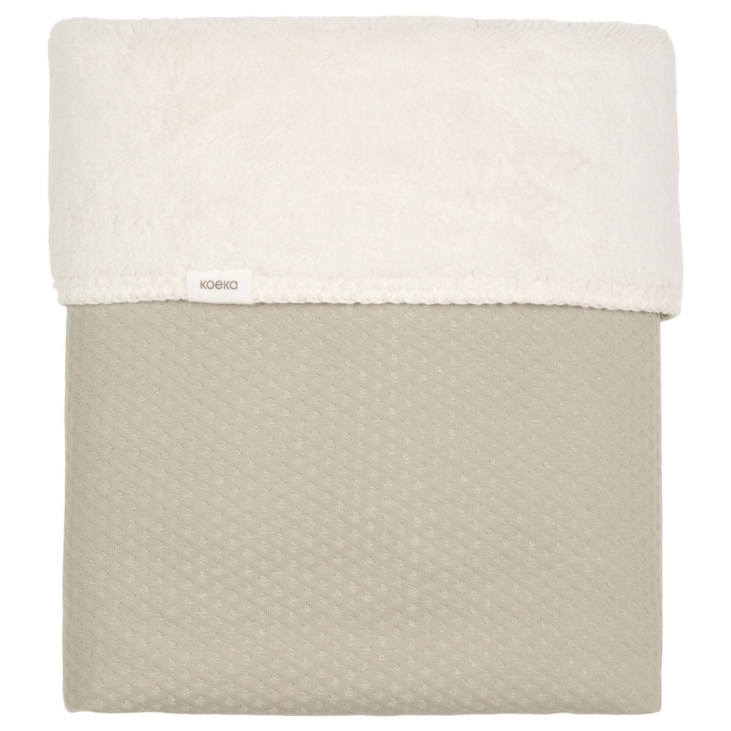 Koeka - Couverture Berceau Teddy Elim - Sage