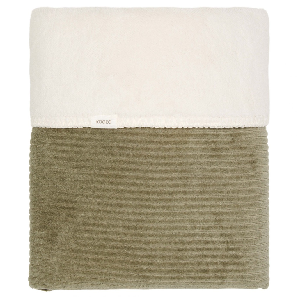 Koeka - Couverture Berceau Teddy Vik - Moss