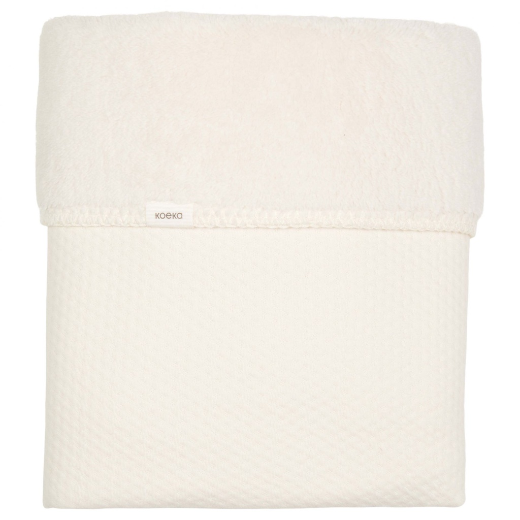 Koeka - Couverture Berceau Teddy Elim - Warm White