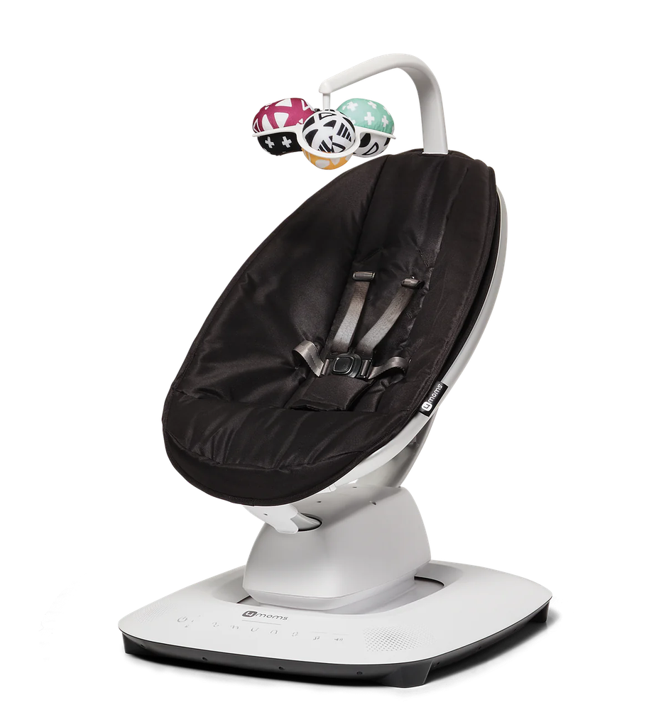 4MOMS - Balancelle pour bébé MamaRoo 5 - Classic Noir