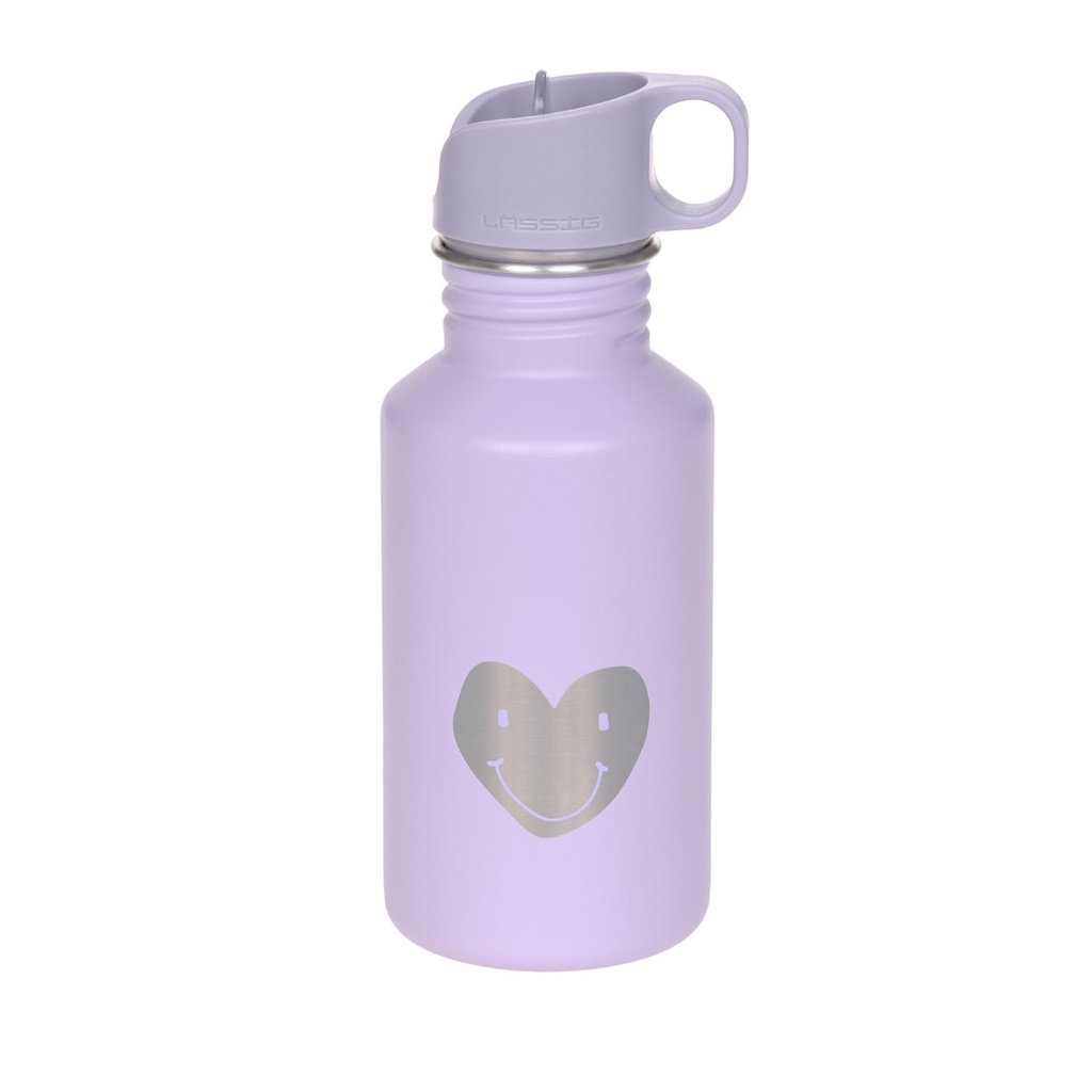 Lassig - Gourde pour enfant inox - 500ml - Little Gang - Heart