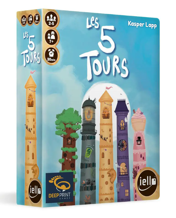 Iello - Les 5 tours - 7 ans +