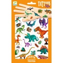 DJECO - Lot de 50 tatouages - Dino Club - 3 ans +