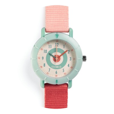 Ticlock by DJECO - Montre Sport - Pink Target