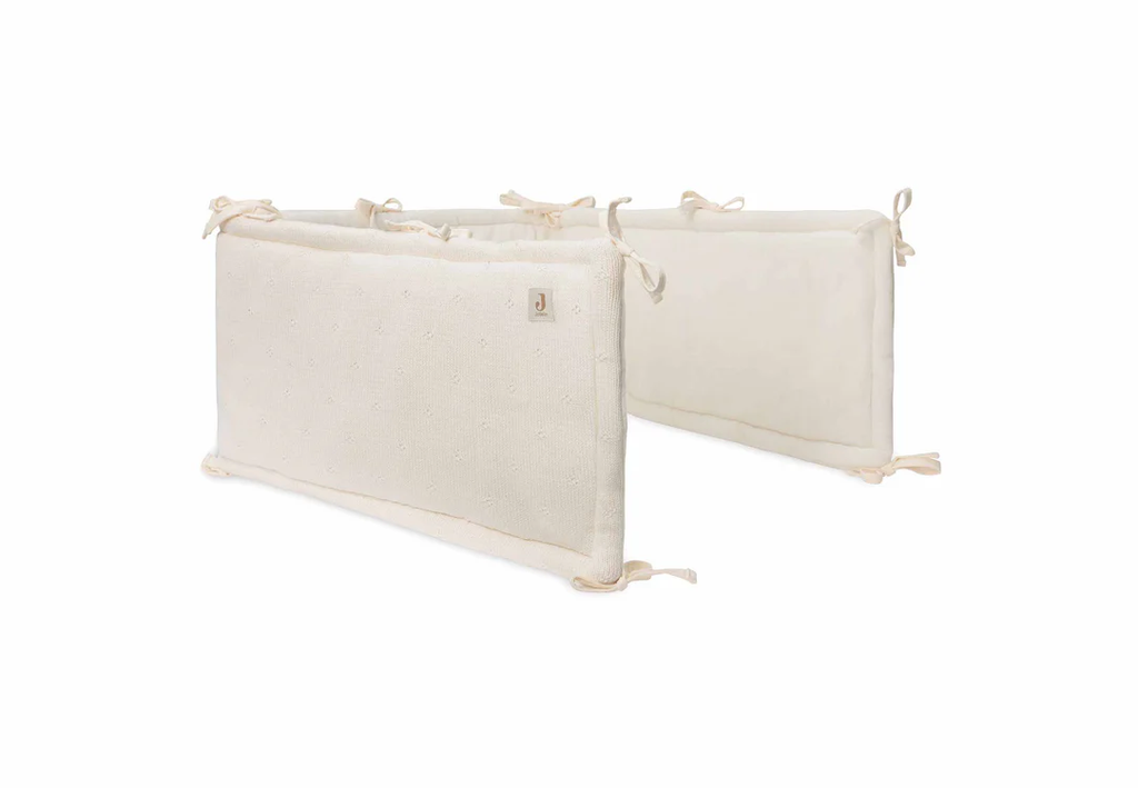 JOLLEIN - Tour de Lit/Tour de Parc 180x30cm Cosy Knit - Ivory