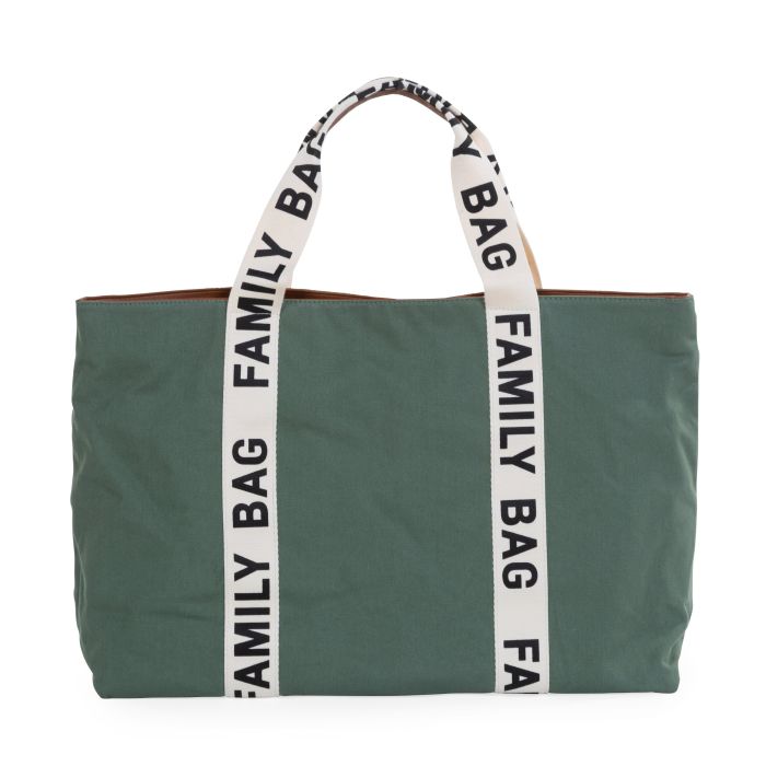 Childhome – Sac à Langer Family Bag Canvas – Vert