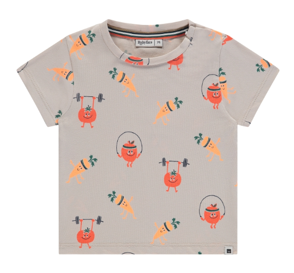 Babyface - T-shirt garçon fruits - Bone