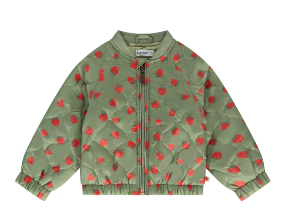 Babyface - Veste d'été fille motif fraises - Pistachio