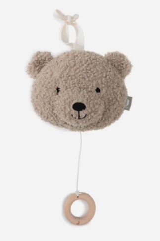 Jollein - Peluche musicale - Teddy Bear - Olive Green