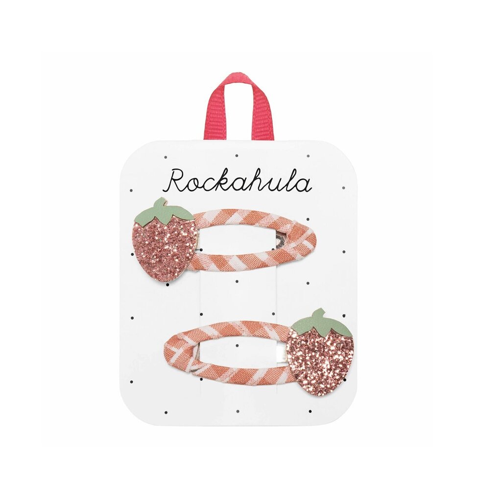 Rockahula - Lot de 2 pinces à cheveux - Sweet Strawberry