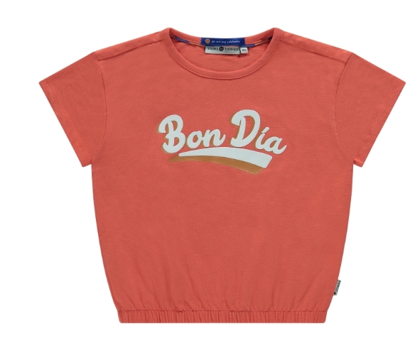 Stains &amp; Stories - t-shirt fille - Bright Orange
