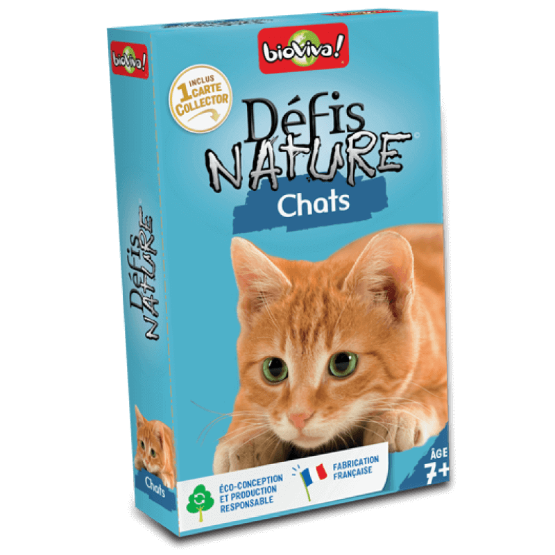 Bioviva! - Défis Nature - Chats - 7 ans et +