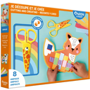Auzou - Mon coffret d'artiste - Je découpe et je crée - 3 ans+
