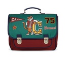 Caramel &amp; Cie - Cartable moyen - Mascotte Vert