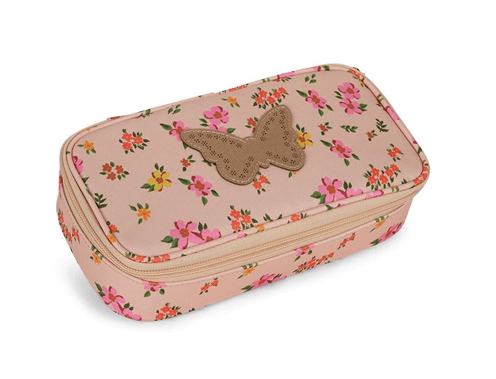 Caramel &amp; Cie - Trousse Modulable - Papillon Liberty Rose