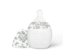 Élhée - Biberon anti-colique 150 ml - Tartine et Chocolat - &quot;Toile de Jouy&quot; Gris