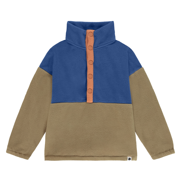 STAINS &amp; STORIES - Pull polaire tricolore - Garçon