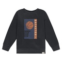 STAINS &amp; STORIES - Sweatshirt gris anthracite à motif - Garçon