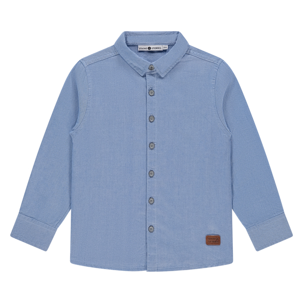 STAINS &amp; STORIES - Chemise bleue - Garçon