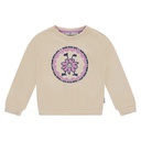 STAINS &amp; STORIES - Sweatshirt beige à motifs - Fille