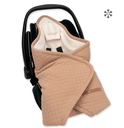 Bemini - Nid d'ange biside 0-12M Hiver Pady Quilted + Teddy - Beige