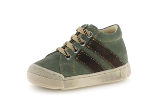 Falcotto - Gazer Zip - Suède Olive/ Dark Brown