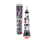 PLUS PLUS - Méga tube Fusée Saturne V - 240 pcs
