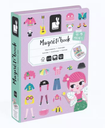 Janod - Magnéti'Book - déguisements fille, 46 magnets