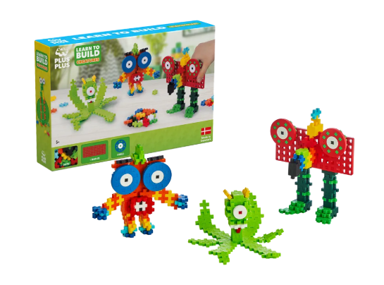 PLUS PLUS - Kit découverte créatures - 240 pièces - 5 ans +