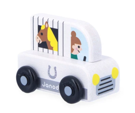 Janod - Van pour cheval en bois Campagne - Cross Roads