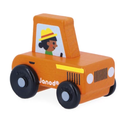 Janod - Tracteur orange en bois Campagne - Cross Roads