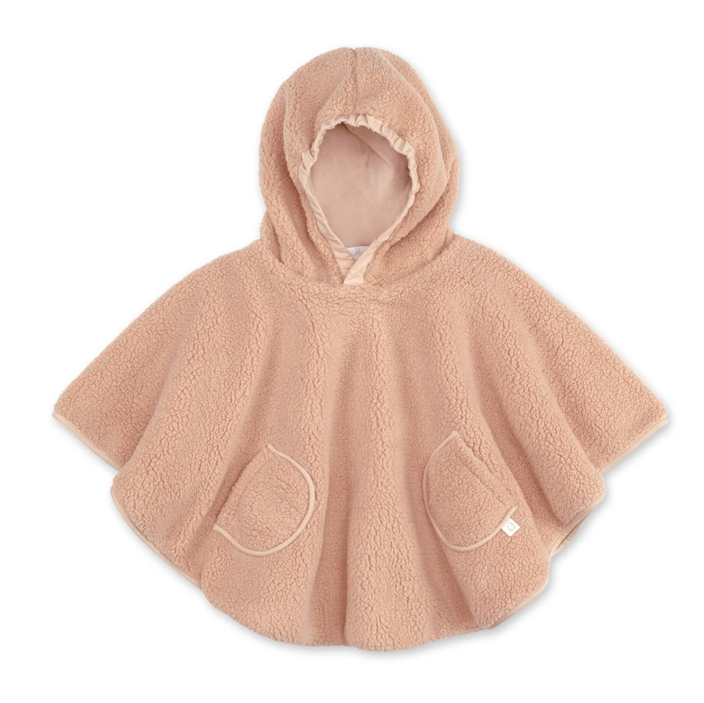 Bemini - Poncho de Voyage 9-36m Natural Teddy + Pady Jersey