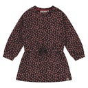 STAINS &amp; STORIES - Robe noire avec coeurs - Fille