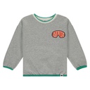 STAINS &amp; STORIES - Sweatshirt Gris et Vert - Garçon