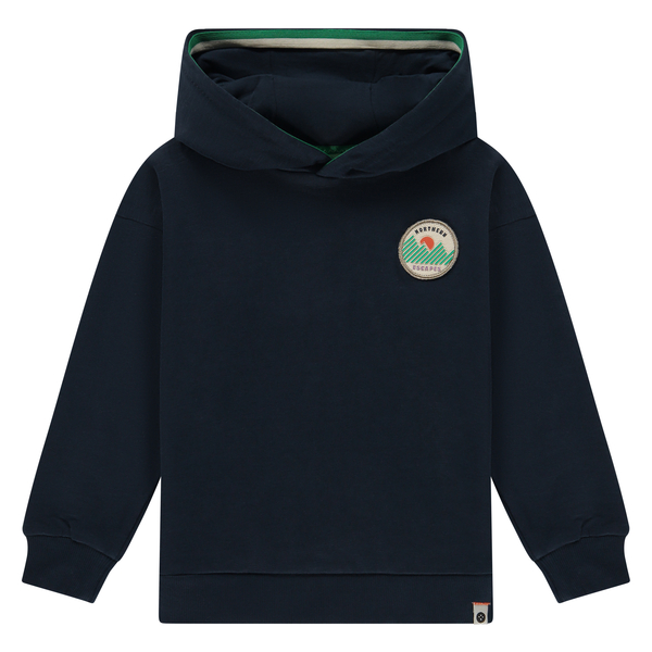 STAINS &amp; STORIES - Sweatshirt bleu marine - Garçon