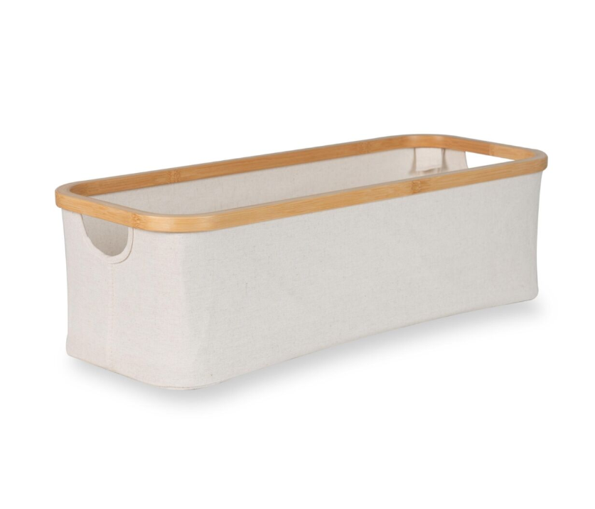 Quax - Panier Table à Langer - 60 x 24 cm - Beige-Naturel