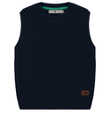 STAINS &amp; STORIES - Pull sans manche bleu marine - Garçon