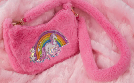 Great pretenders - petit sac rainbow rose