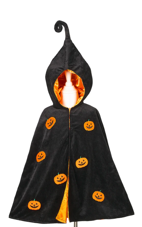 Suza - Cape citrouille halloween - 4/8 ans