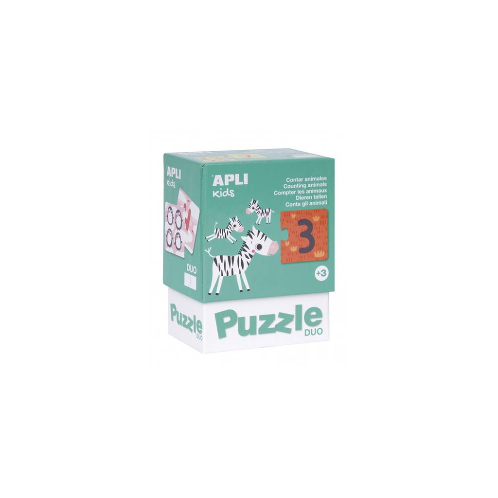Apli - Puzzle duo - Les nombres
