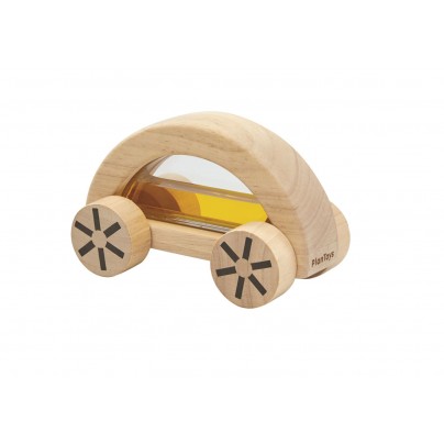 Plan Toys - Voiture avec liquide - Wautomobile - Jaune
