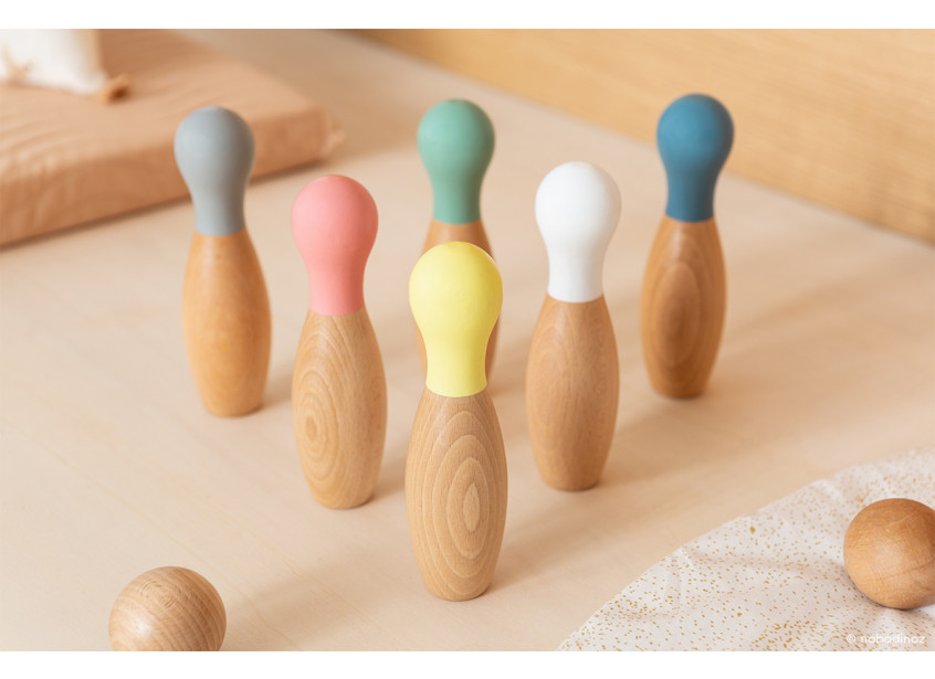 Nobodinoz - Set de Bowling en bois